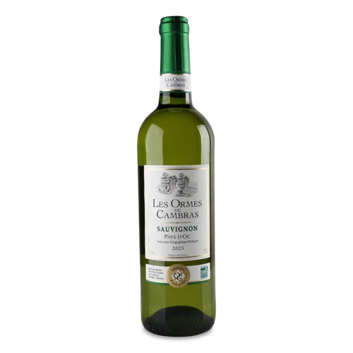 Вино Les Ormes de Cambras Sauvignon Blanc, в/ґ, 0.75л