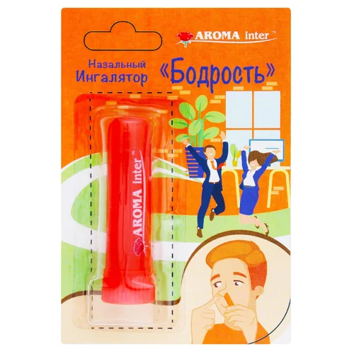 Інгалятор-олівець Aroma inter Бадьорість 2мл