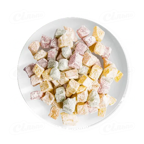 Лукум міні фруктове асорті, 1 кг