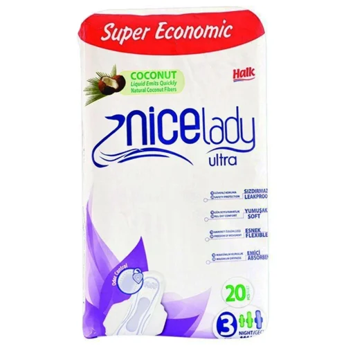 Прокладки гігієнічні Nice Lady Ultra нічні 20шт