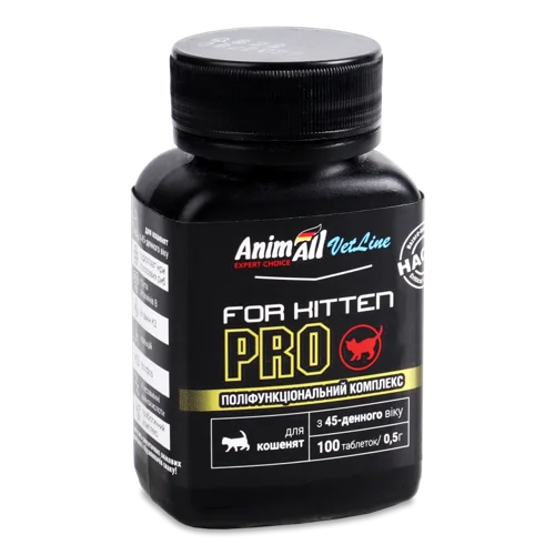 Комплекс Поліфункціональний Для Кошенят Pro VetLine AnimAll, 100 шт
