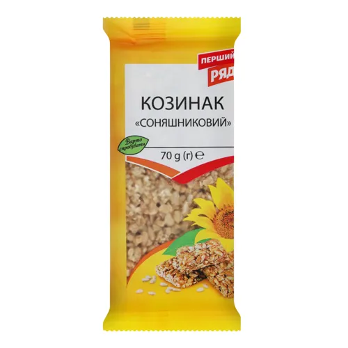 Козинак соняшниковий «Перший Ряд» 70г