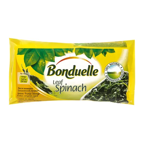 Шпинат заморожений листя Bonduelle м/у 400г
