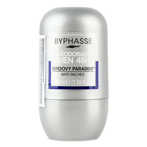 Дезодорант Роликовий Groovy Paradise 48H Men Byphasse 50мл