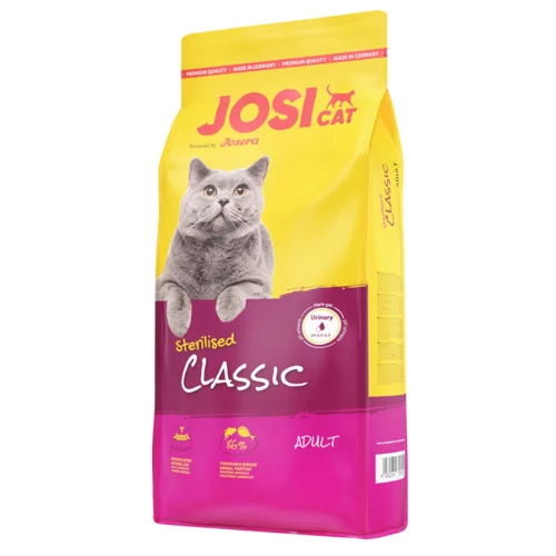 Корм сухий Josera JosiCat Sterilised Classic з домашньою птицею для стерилізованих котів 650г