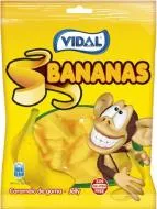 Цукерки жувальні Vidal 100г (Банани)