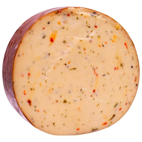 Сир копчений з травами 45%