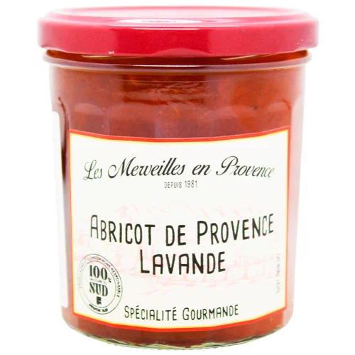 Джем Les Merveilles en Provence абрикосовий з лавандою 350г