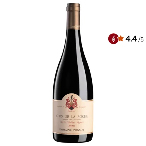 Вино червоне сухе Domaine Ponsot Clos de la Roche Cuvee Vieilles Vignes Grand Cru 2018