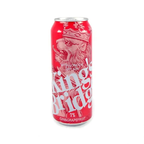 Напій слабоалкогольний King`s Bridge Джин-грейп 0,5л