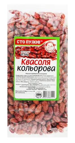 Квасоля кольорова Сто Пудів м/у 0.5кг