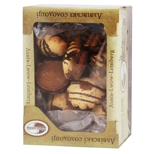 Печиво Львівські солодощі Пелюстки з шоколадом 310г