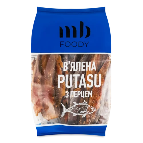 Рибні Стріпси В'ялені З Перцем, в/с, 1 кг