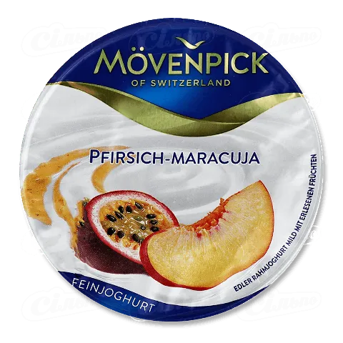 Йогурт Movenpick Feinjoghurt персик-маракуя 14%, 150г