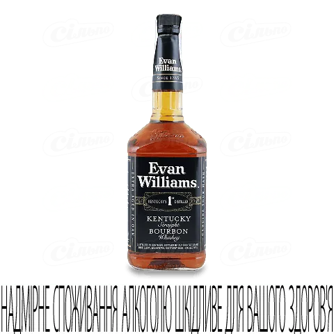 Віскі Evan Williams Black, 1л