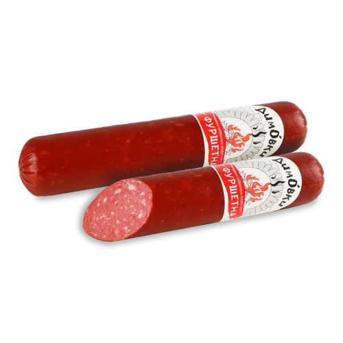 Ковбаса Напівкопчена Фуршетна Димовки н/к в/у, 0.4 кг