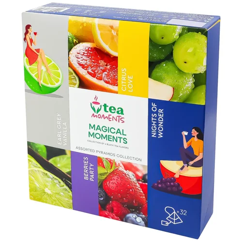 Набір чаю Tea Moments Magical Moments Асорті 1,7г*32шт