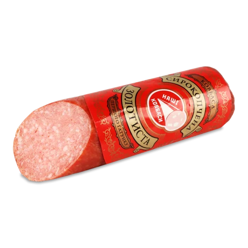 Ковбаса Сиров'ялена Золотиста Наші Ковбаси, кг