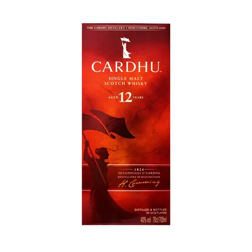 Віскі 12 YO Cardhu 0.7л 40%