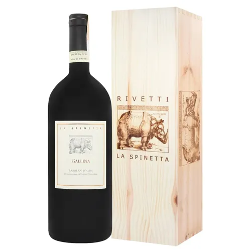 Вино La Spinetta Barbera d’Alba червоне сухе 14,5% 1,5л