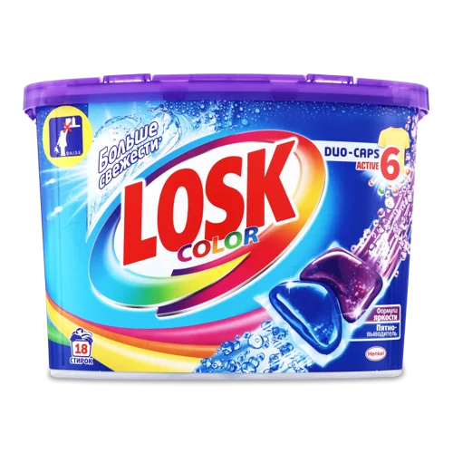 Засіб для Прання В Капсулах Color Losk 18х22г, в/ґ