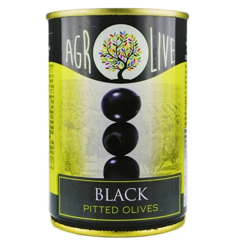 Маслини Agrolive без кісточки з/б 292мл