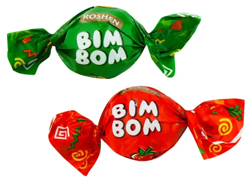 Цукерки Roshen Бім Бом карамель 7пак*1кг