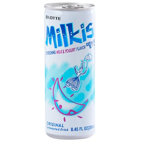 Напій газований Lotte Milkis молоко йогурт 250мл