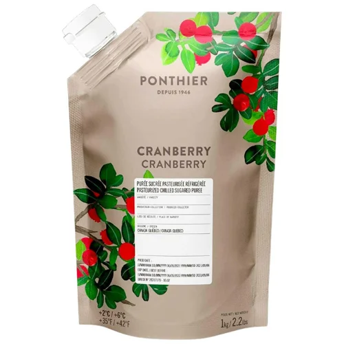 Пюре Ponthier Журавлина 1кг