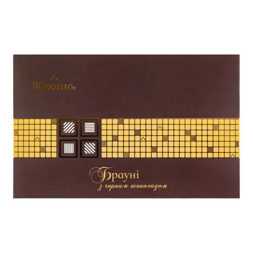 Брауні з чорним шоколадом Кохана к/у 120г
