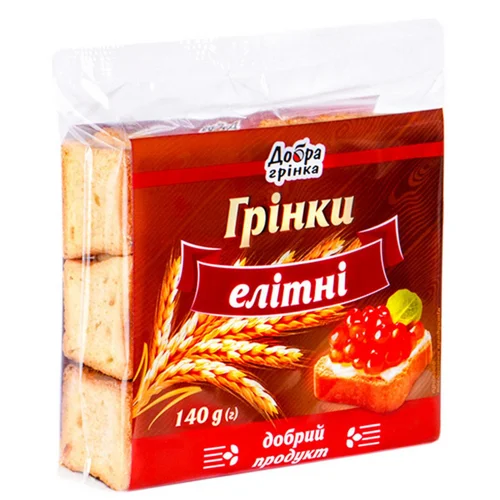 Грінки Добра грінка Елітні 140г