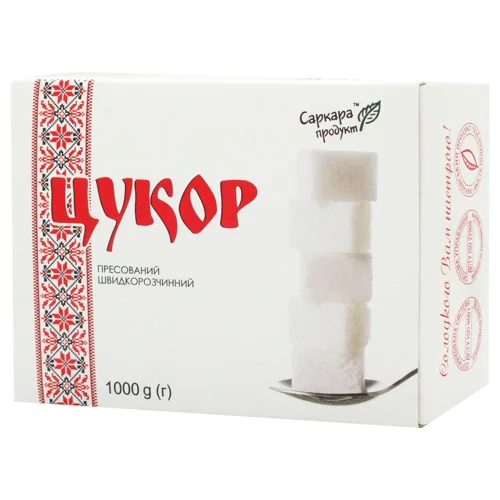 Цукор Саркара Продукт пресований кубик 1кг
