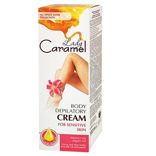 Крем для депіляції Lady Caramel для чутливої шкіри 100мл
