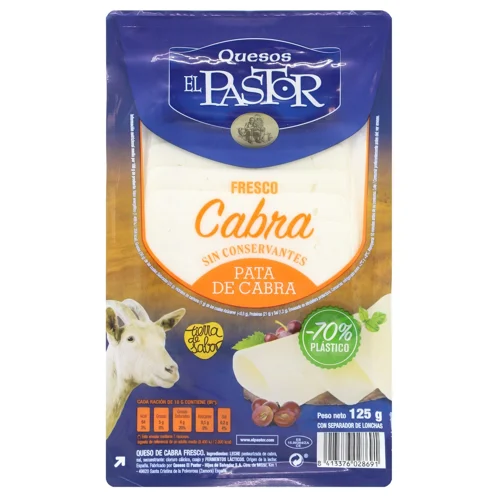 Сир El Pastor козиний нарізаний 30% 125г
