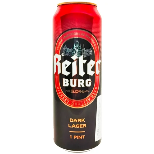 Пиво темне Reiter Burg Dark Lager 5% 0,568л
