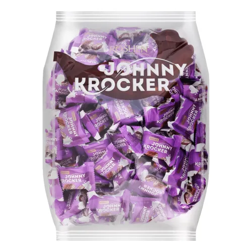 Цукерки глазуровані Milk Johnny Krocker Roshen кг