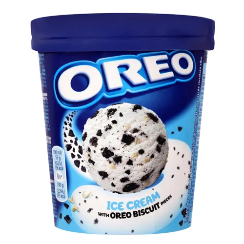 Морозиво Oreo ванільне зі шматочками печива 258г