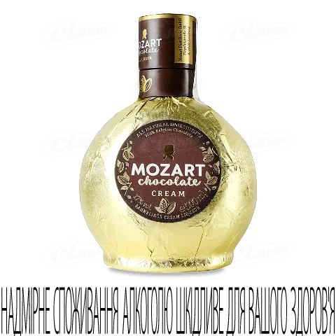 Лікер Mozart Chocolate Cream 0,5л + келих, шт