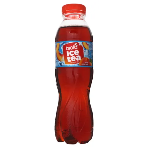 Напій безалкогольний Персик Ice Tea Biola 0.5л