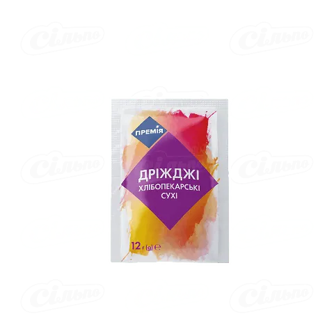 Дріжджі «Премія»® хлібопекарські сухі, 12г