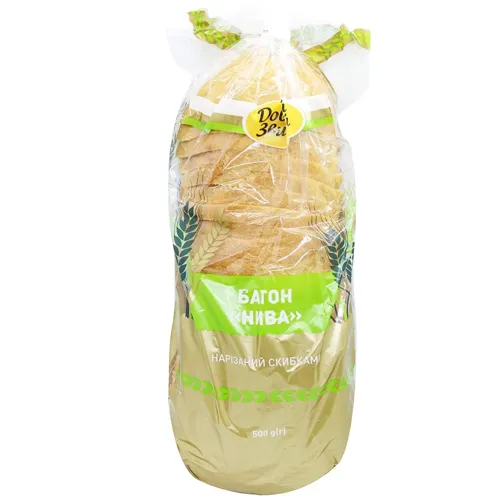 Батон Добрий Звичай Нива нарізаний 500г