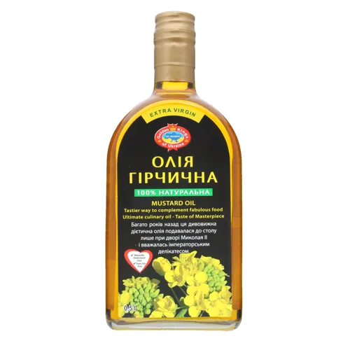 Масло гірчичне Golden Kings скло 0,5л