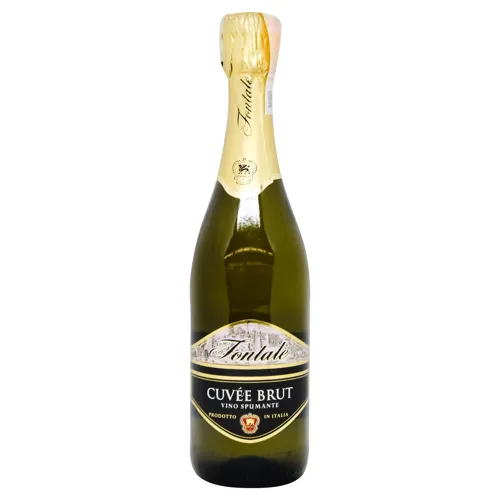 Вино ігристе Fontale Cuvee Brut брют біле 11% 0,75л