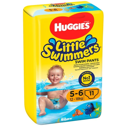 Підгузки-трусики Huggies Little Swimmers 5-6 11шт