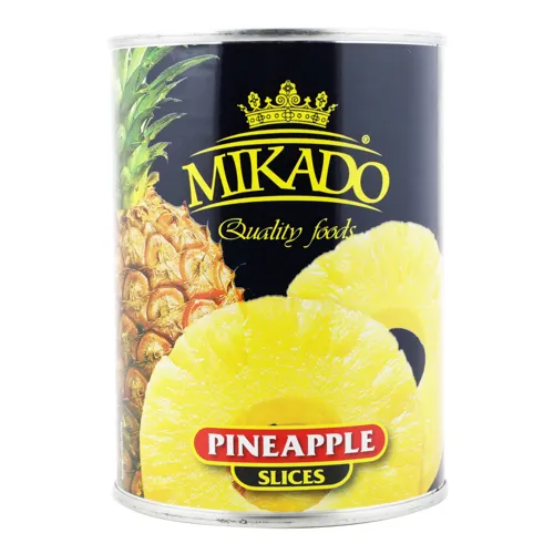 Консервовані ананаси МІКАДО 565г кільцями