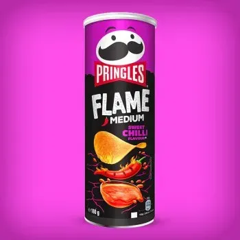 Чіпси Pringles з ароматом середнього солодкого перцю 160 г