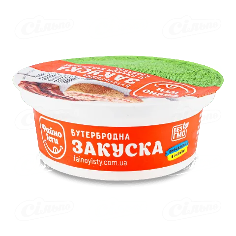 Закуска бутербродна Файно їсти баварські ковбаски, 100г