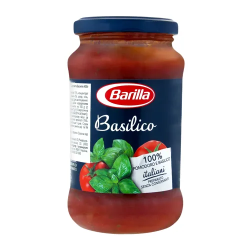 Соус Basilico Barilla у скляній банці 400г