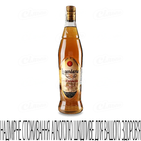 Ром Legendario Dorado 5 років, 0,7л