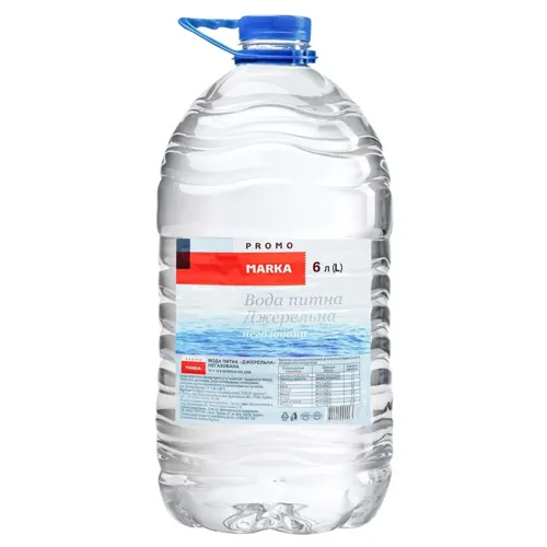 Вода Marka Promo Джерельна негазована 6л